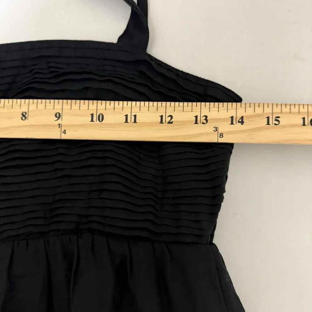 Abercrombie & Fitch Maxi Dress Black Flowy Summer Travel Beach Vacation